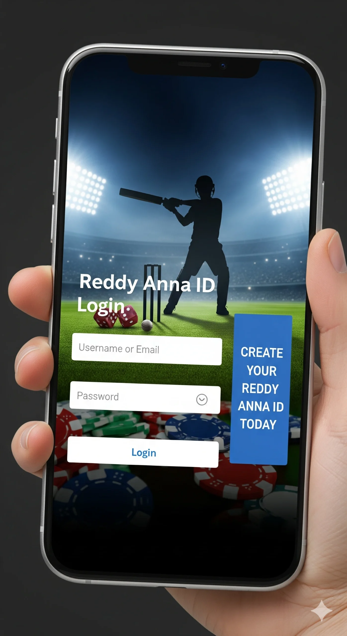 Create Reddy Anna Betting Site ID Signup Process