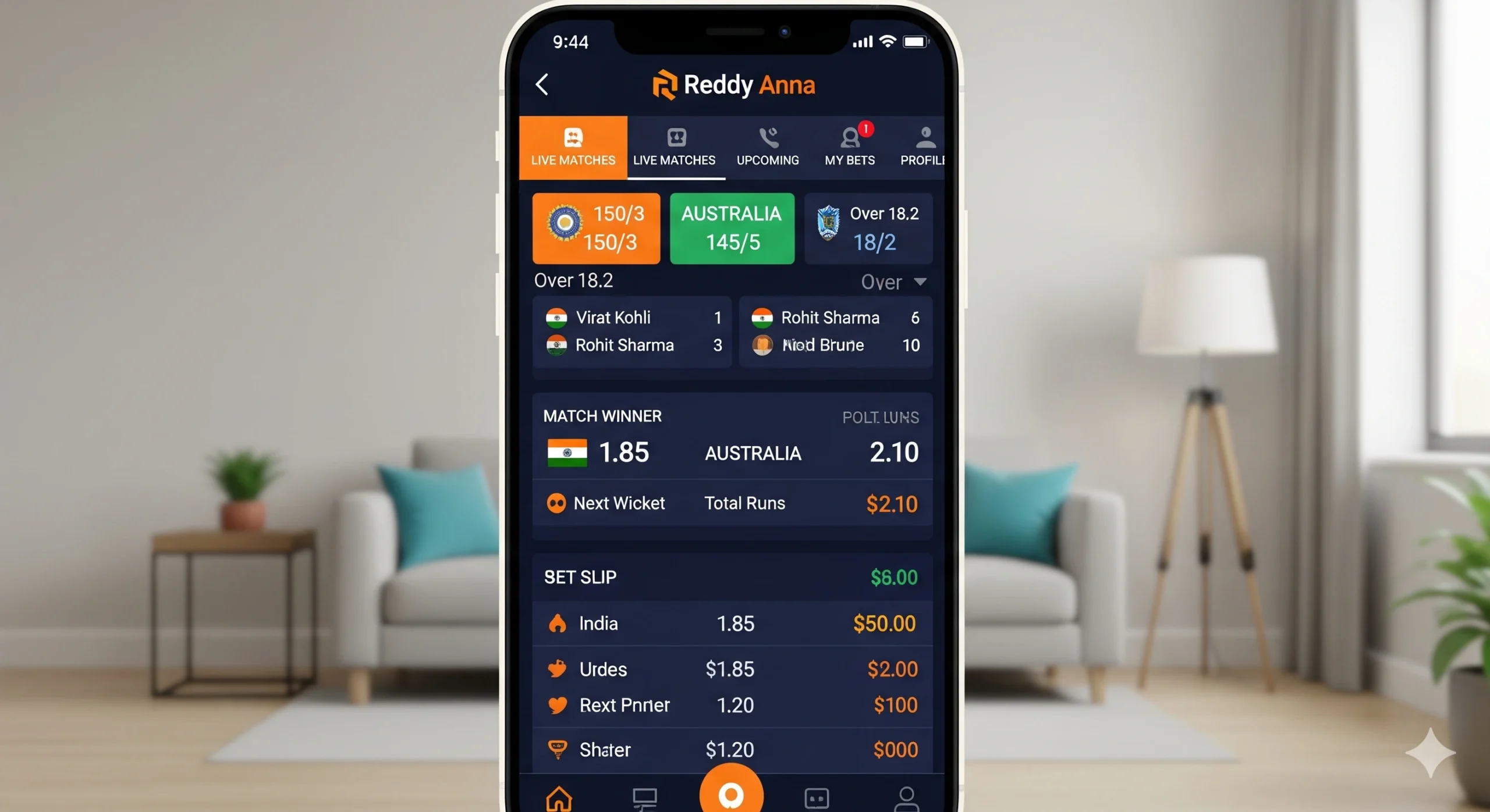 Reddy Anna Sports Betting & Bonus Mobile App